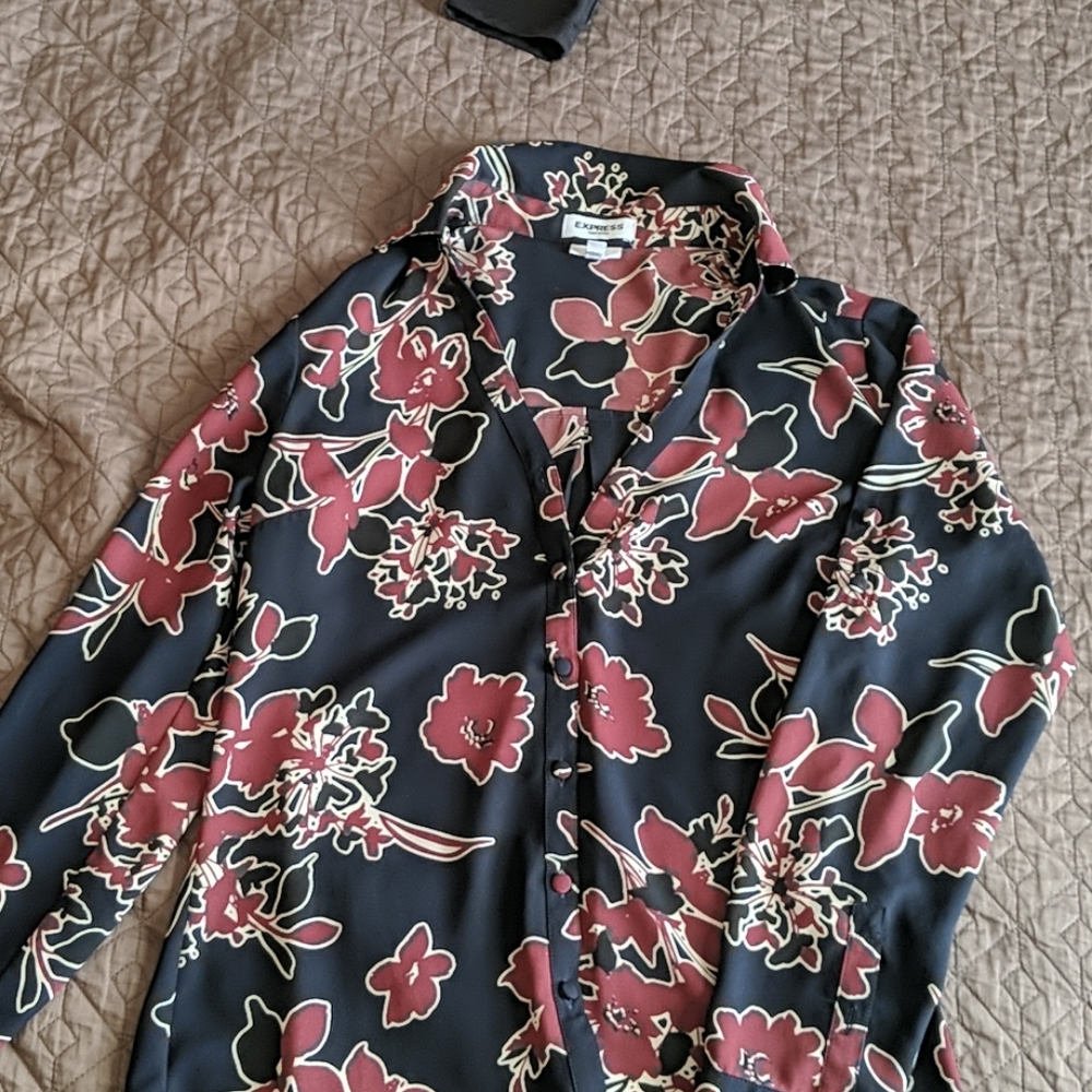 Slim fit express portofino blouse